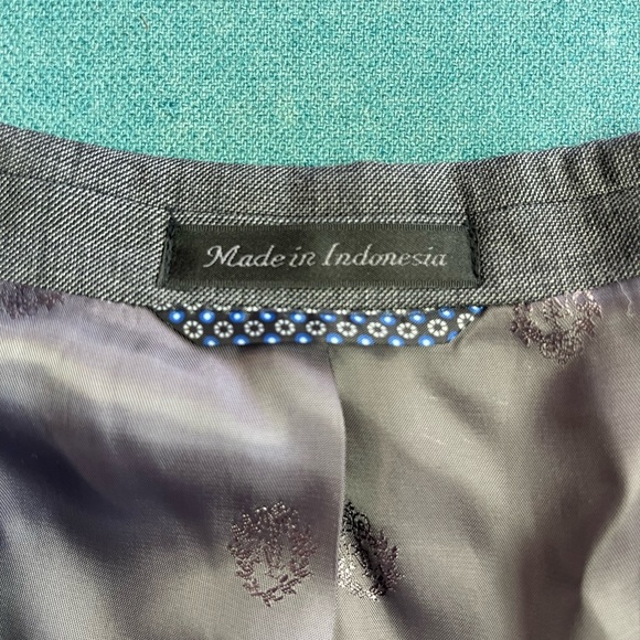 RALPH LAUREN Men’s Gray 48R Suit Coat - Picture 6 of 16